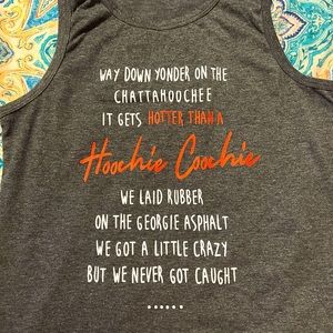 Summer concert tank top